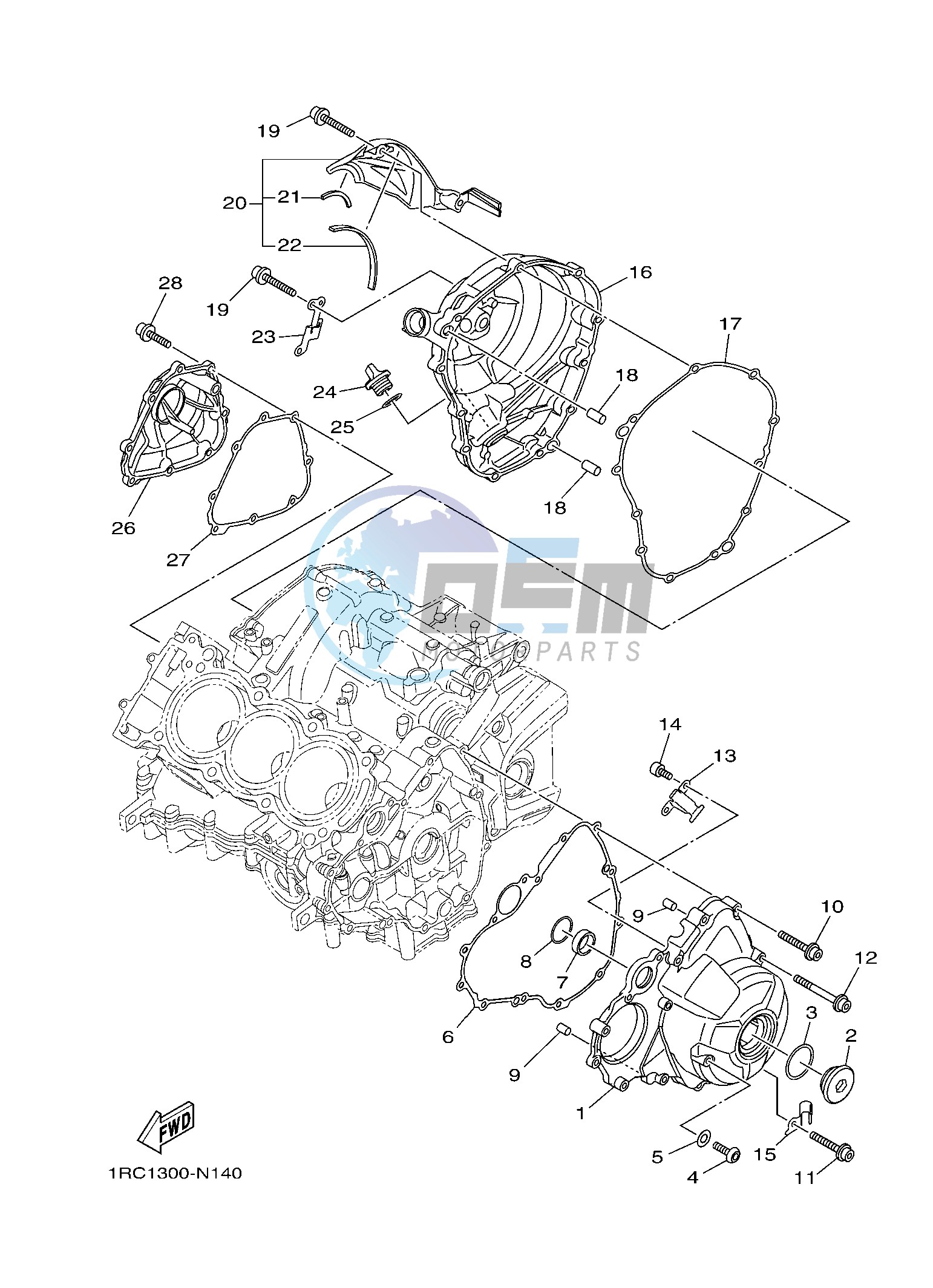 CRANKCASE COVER 1