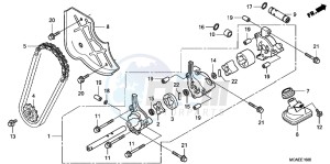 GL1800G GOLDWING 2ED drawing OIL PUMP