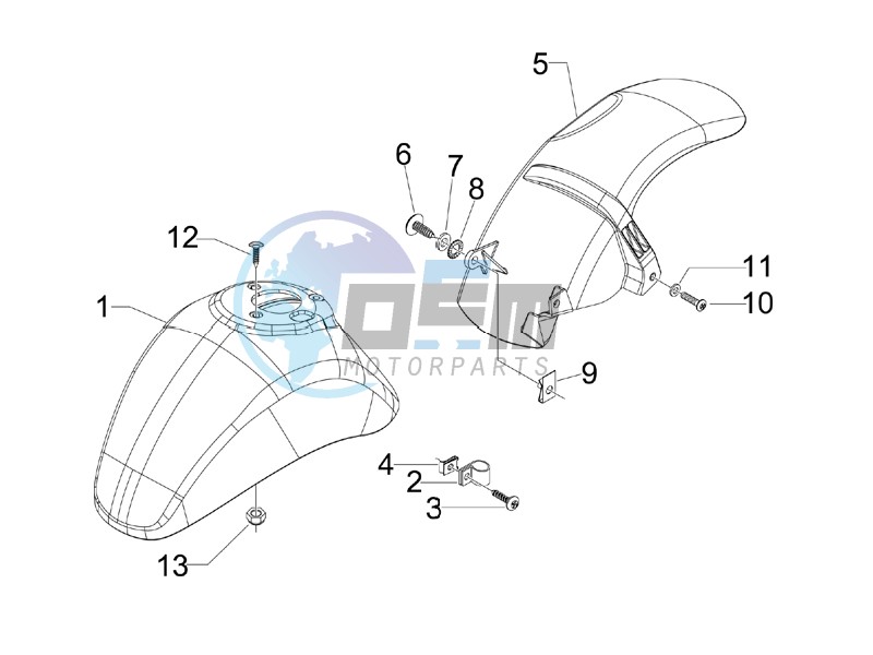 Wheel housing - Mudguard