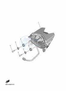 NIKEN MXT850 (BD5F) drawing TAILLIGHT