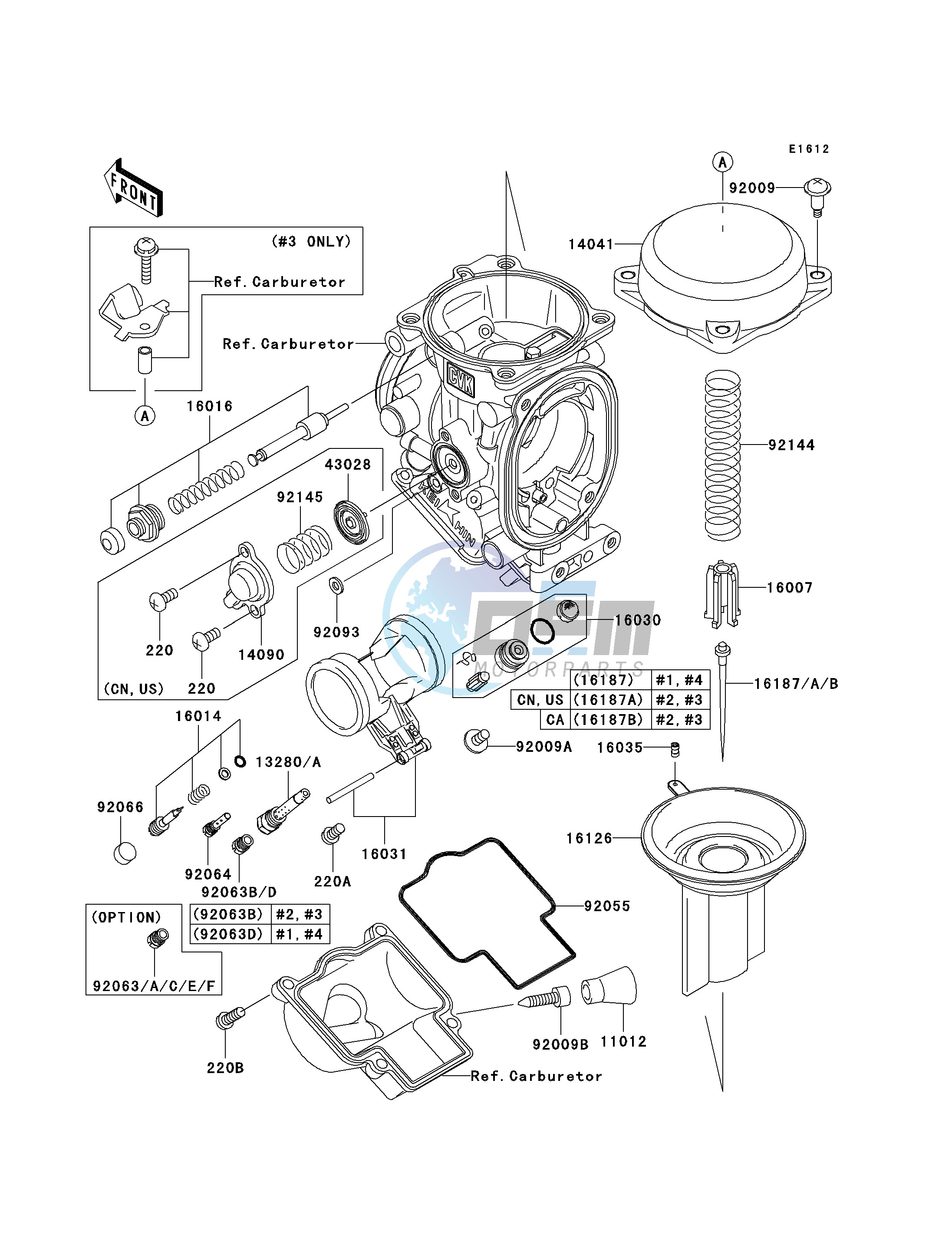 CARBURETOR PARTS