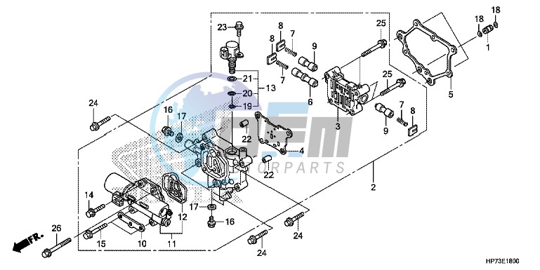 MAIN VALVE BODY