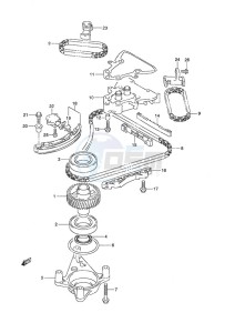 DF 250 drawing Timing Chain