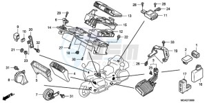 GL18009 France - (F / CMF) drawing CONTROL UNIT