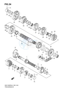 GSX1300R drawing TRANSMISSION