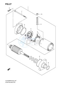 VLR1800 (E2) drawing STARTING MOTOR