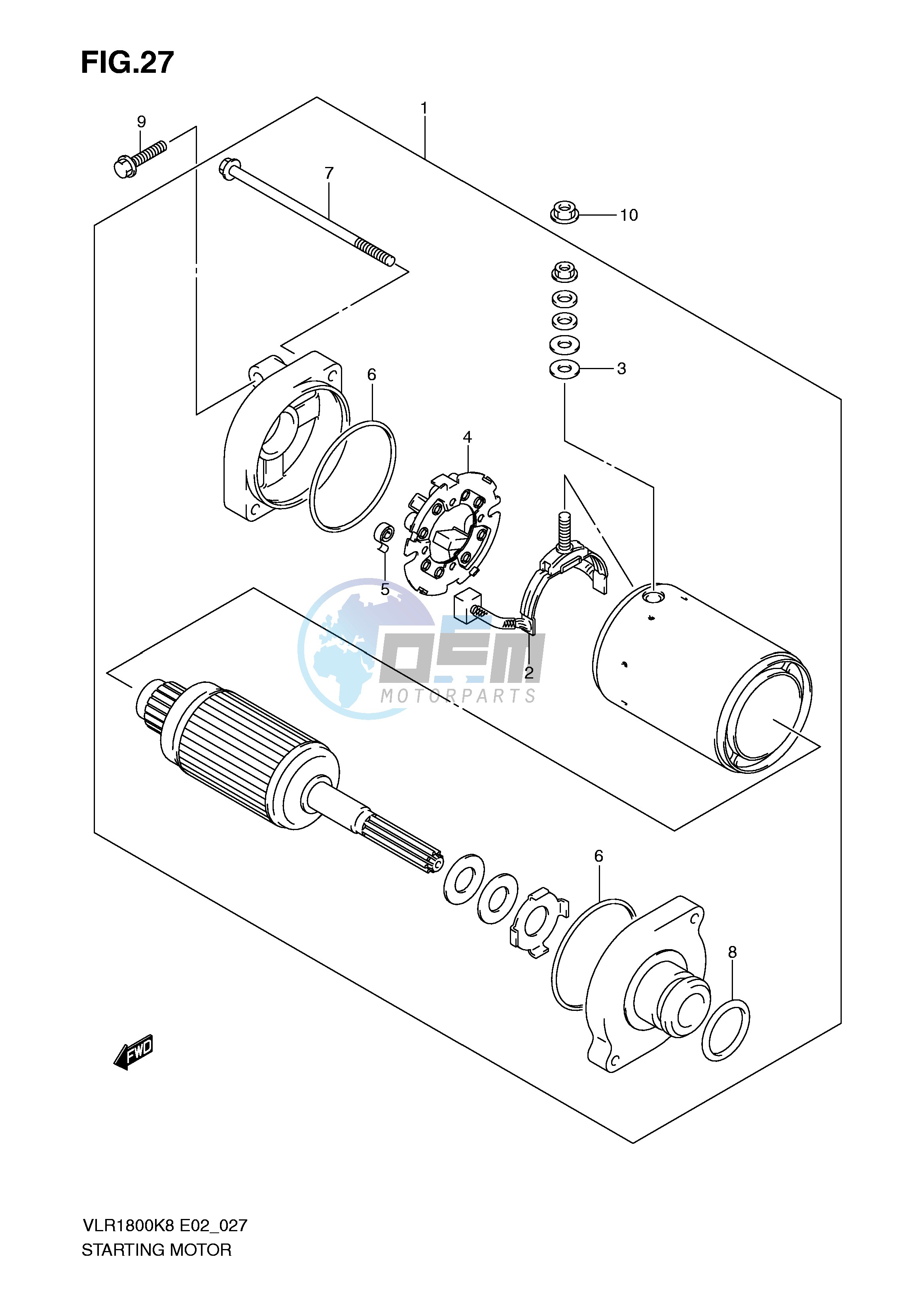 STARTING MOTOR