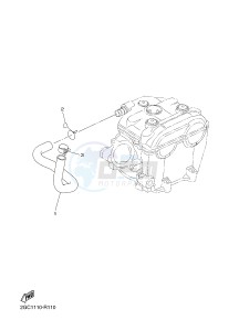 WR450F (2GCC) drawing AIR INDUCTION SYSTEM