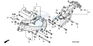 VFR8009 UK - (E / MME) drawing FRAME BODY