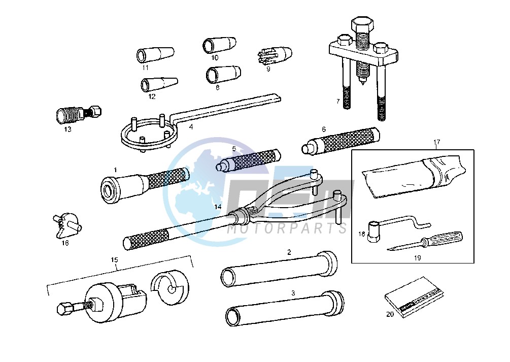 WORKSHOP SERVICE TOOLS