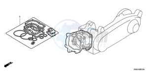 PES125R9 France - (F / CMF STC 2F) drawing GASKET KIT A