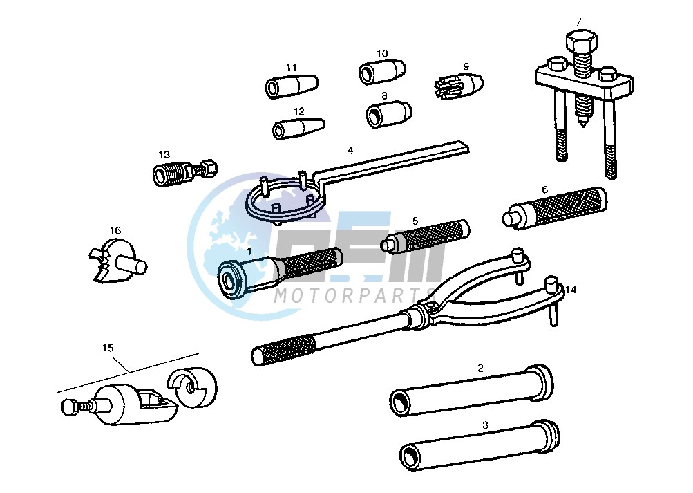 WORKSHOP SERVICE TOOLS