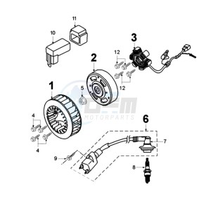 TKR R A BE drawing IGNITION PART