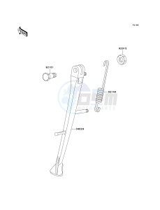 ZR 1200 A [ZX 1200 R] (A1-A3) drawing STAND-- S- -