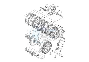 XG TRICKER 250 drawing CLUTCH