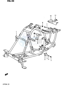 LT125 (E3) drawing FRAME