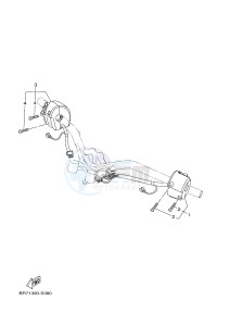 MWS125-A TRICITY 125 (BR71 BR74) drawing HANDLE SWITCH & LEVER