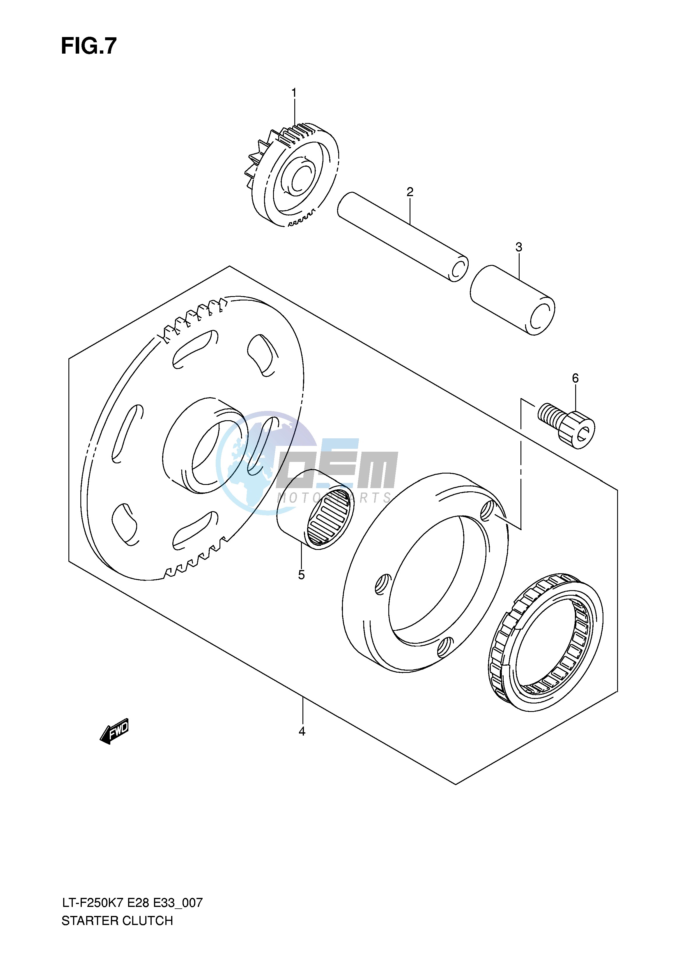 STARTER CLUTCH