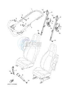 YXZ1000E YXZ10YPXG YXZ1000R EPS (2HC6) drawing SEAT 2