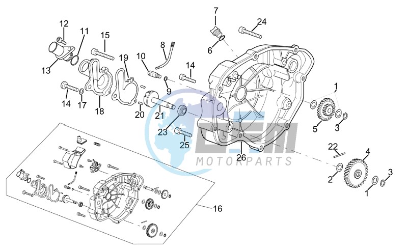 Clutch cover