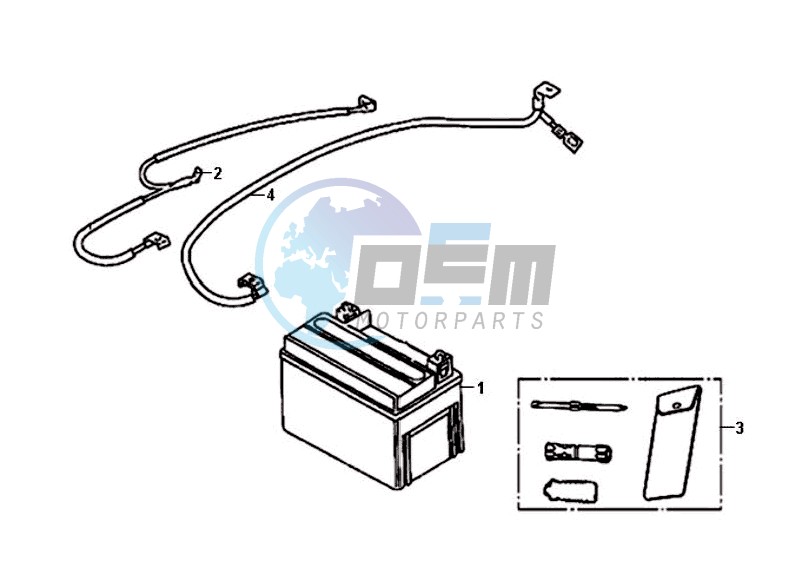 BATTERY / TOOLKIT