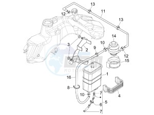 GTS 300 ie ABS (APAC) drawing Anti-percolation system