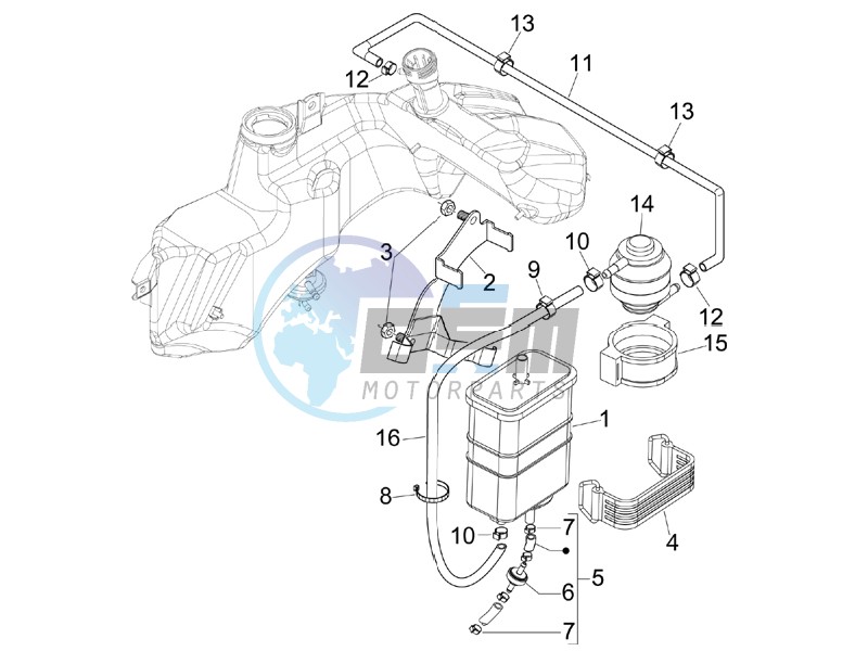 Anti-percolation system