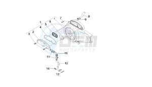 BOULEVARD - 100 CC 4T drawing SECONDARY AIR SYSTEM