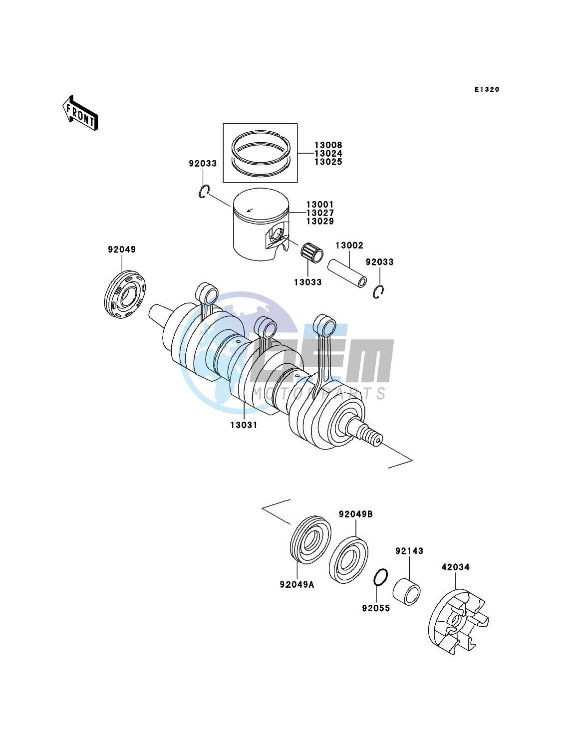 Crankshaft/Piston(s)