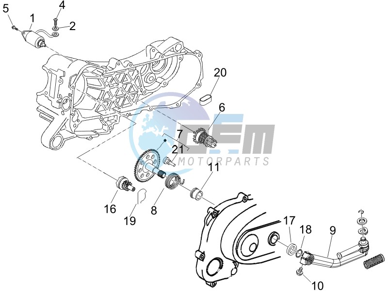 Starter - Electric starter