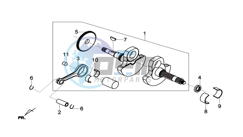 CRANKSHAFT / PISTON / PISTON RING