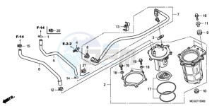 VT750C9 Korea - (KO) drawing FUEL PUMP