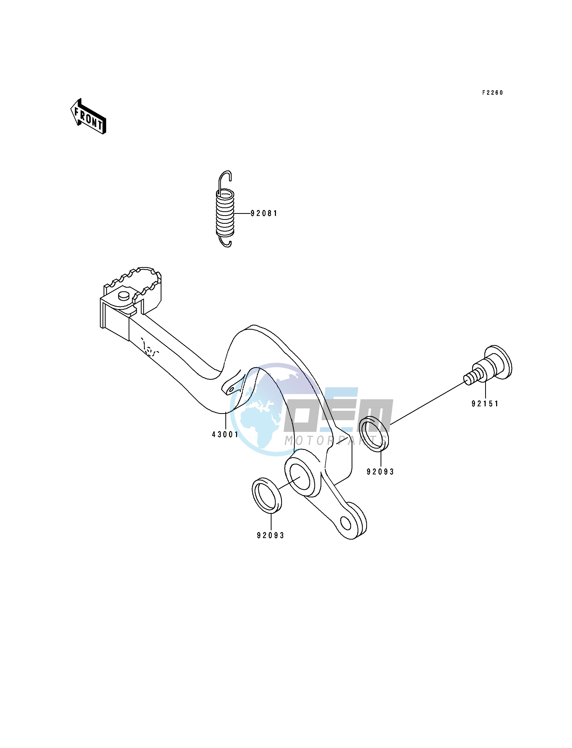 BRAKE PEDAL