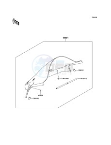 NINJA_ZX-10R ZX1000JBF FR GB XX (EU ME A(FRICA) drawing Accessory(Windshield)