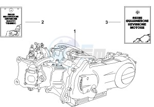 GT 250 ie 60 deg USA drawing Engine assembly