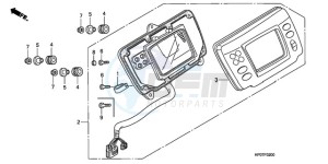 TRX500FPEA U / EC PS drawing METER