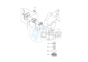 XC VERSITY 300 drawing OIL PUMP