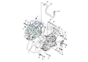 XVS DRAG STAR 250 drawing CRANKCASE