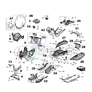 SAT 500 X drawing COWLING