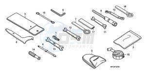 CB600F3A Europe Direct - (ED / ST) drawing TOOLS