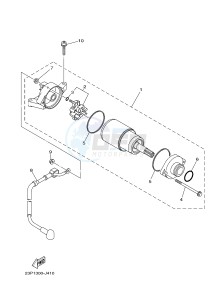 XT1200ZE SUPER TENERE ABS (2KB9 2KBA) drawing STARTING MOTOR