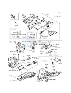 Z800 ABS ZR800DFF UF (UK FA) XX (EU ME A(FRICA) drawing Chassis Electrical Equipment