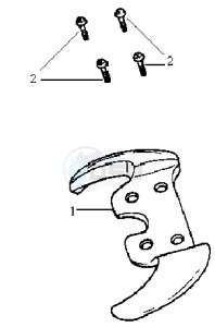 JET 50 KH ENGINE drawing REAR GRIP