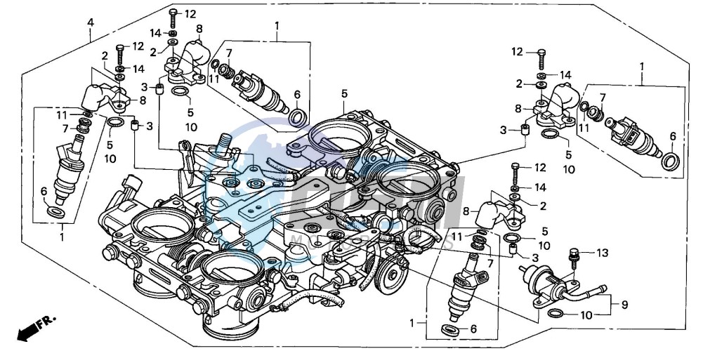 THROTTLE BODY (ASSY.)