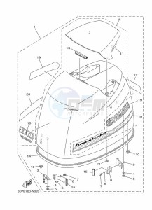 F80BETL drawing TOP-COWLING