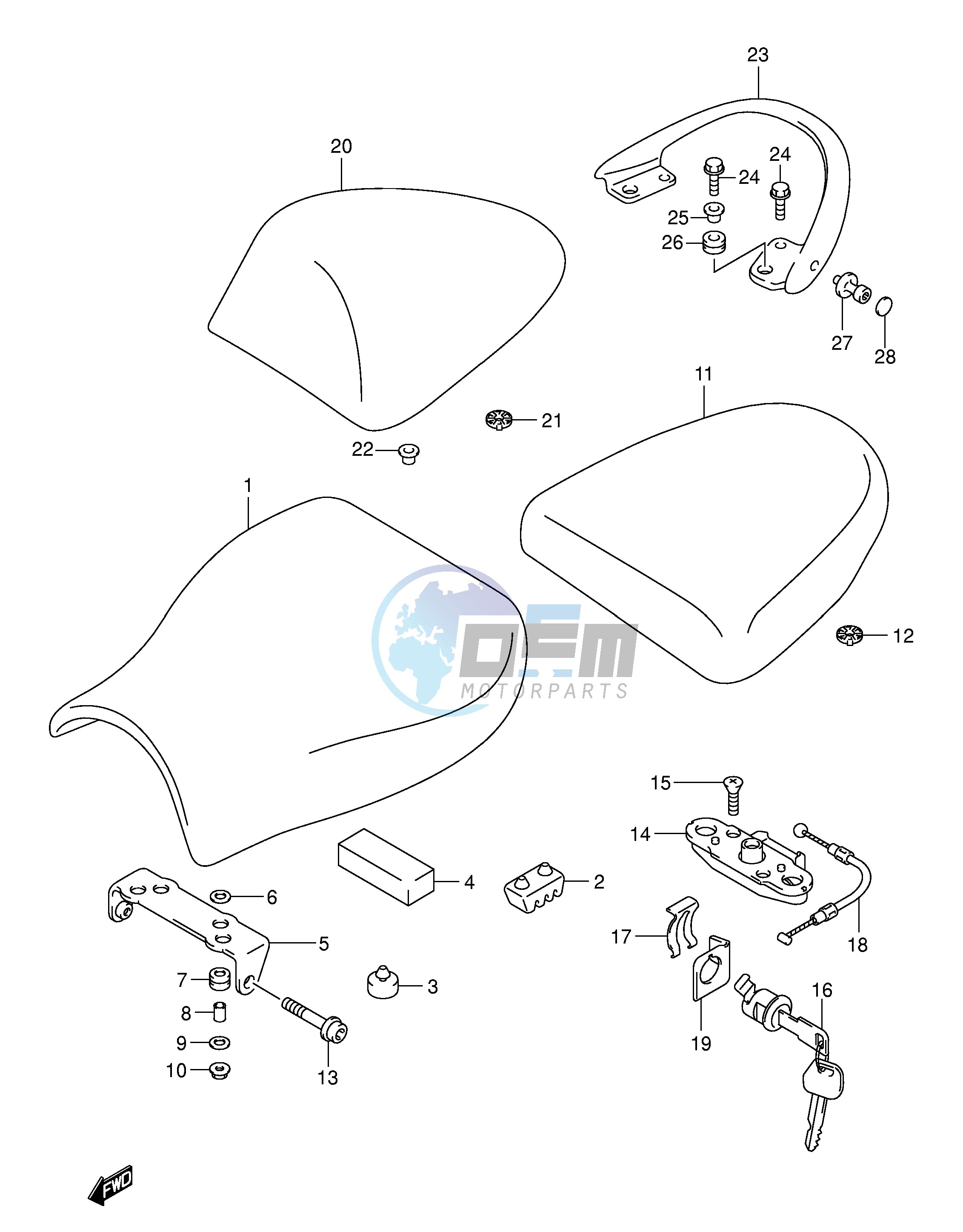 SEAT (MODEL K3)