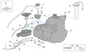 SCARABEO 50 4T 4V (EMEA) drawing Tank