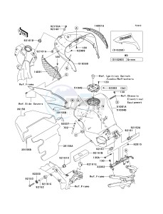 ZX 600 N [NINJA ZX-6RR] (6F) N6F drawing FUEL TANK