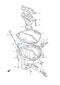 DF 200 drawing Oil Pan