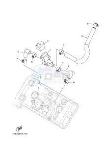 MTM850 MTM-850 XSR900 (B908) drawing AIR INDUCTION SYSTEM